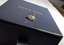 Maria Tash Marquise 8MM BIGGEST Diamond Threaded Stud Earring RRP £6275 NEW