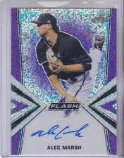 Alec Marsh  AUTO 22/25 2019 Leaf Flash #BM-AM1 Kansas City Royals