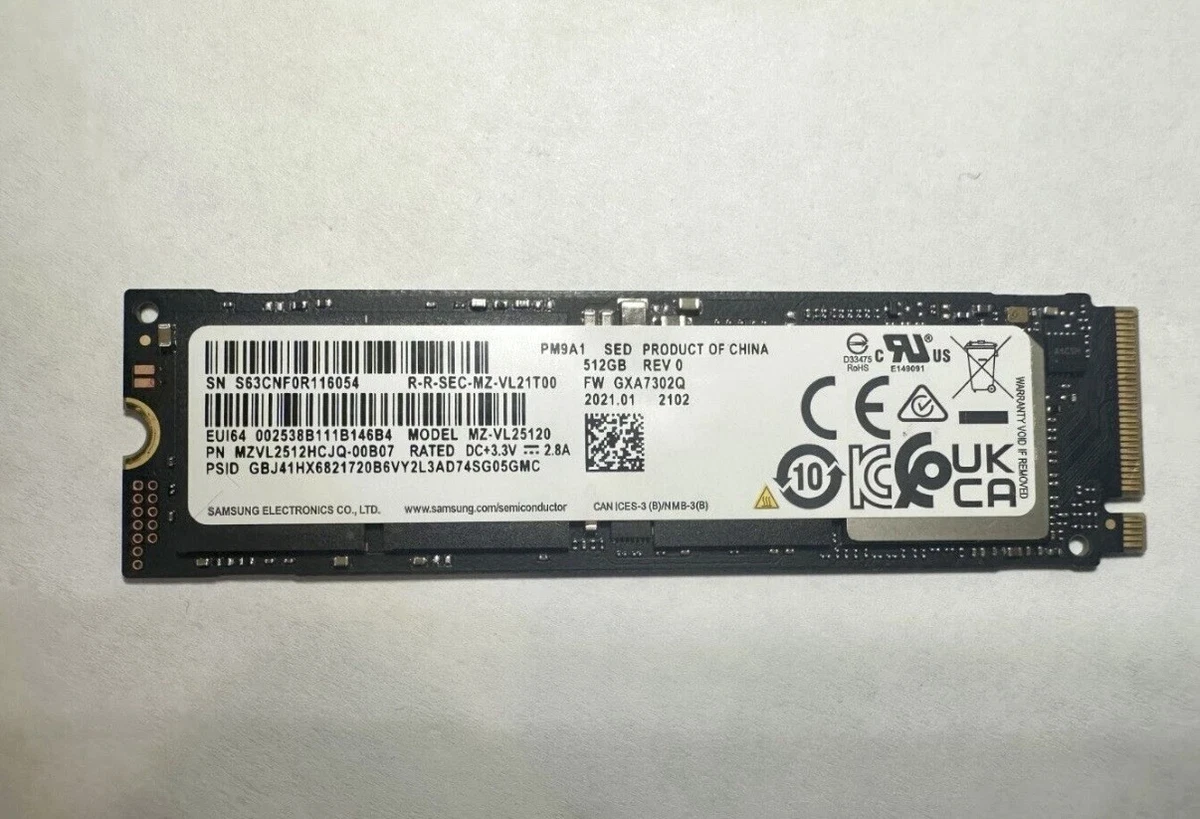 Samsung 512GB M.2 Solid State Drives for sale - eBay