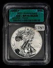 2006-P 1 oz Silver American Eagle Reverse Proof Coin - ICG PR 70 DCAM - E3787
