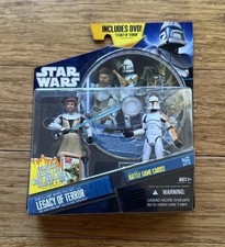 Star Wars The Clone Wars Battle DVD Set 2 confezioni: Legacy of Terror 