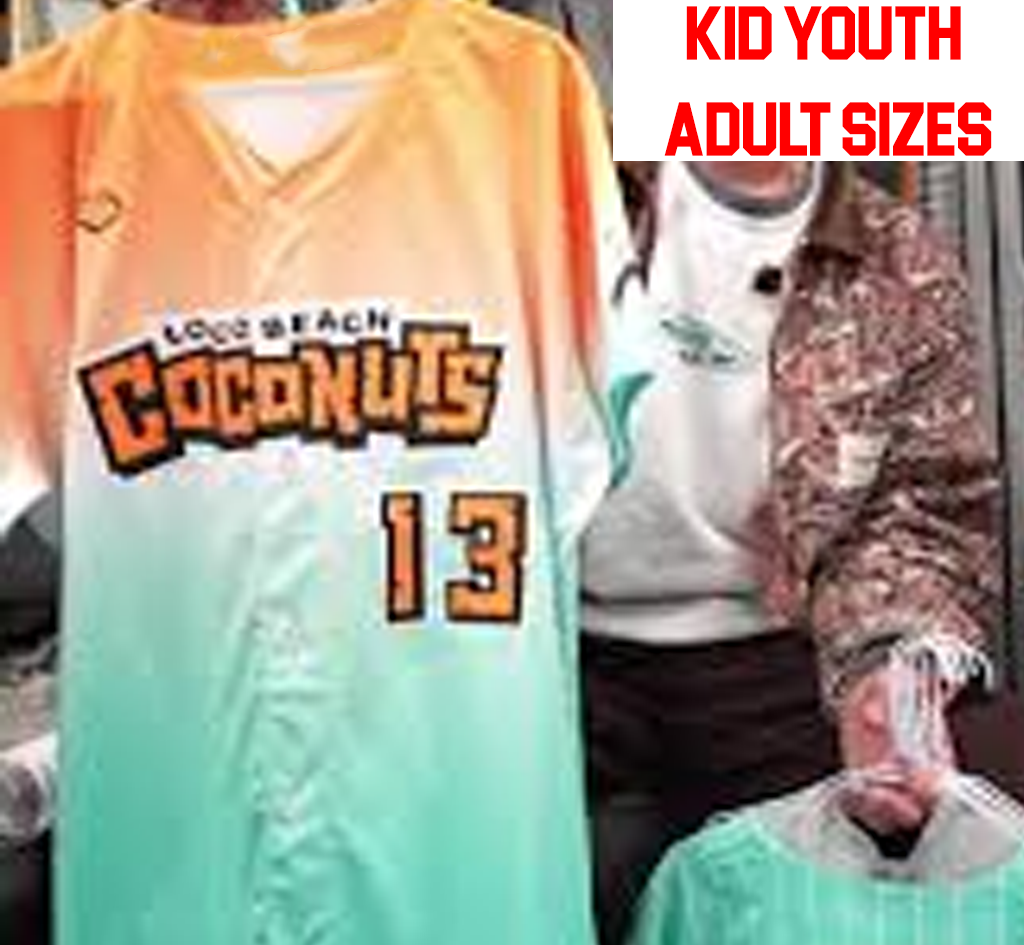13 Loco Beach Coconuts baseball jersey All sizes JJ6393 | eBay