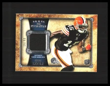 2011 Greg Little Rookie Card Patch - Topps Five Star #FSP-GL /40 Browns 