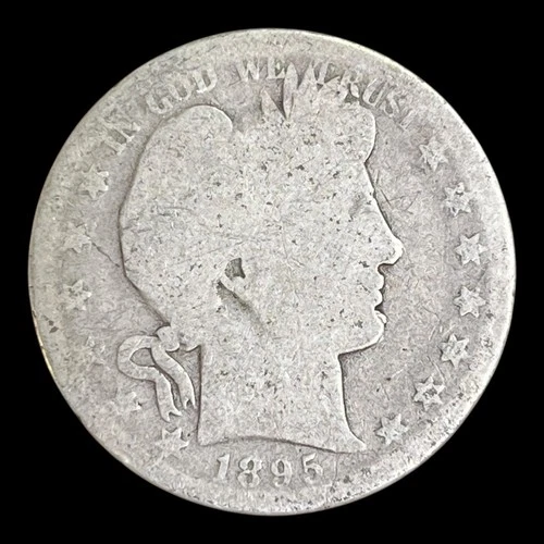 1895 Barber Silver Half Dollar