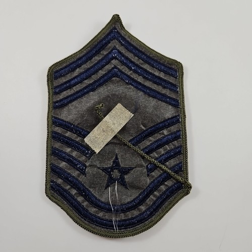 US Air Force Chief Master Sergeant Patch Brandneu 2er Set - Bild 2 von 5