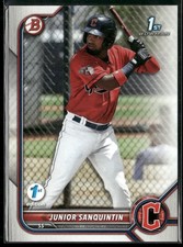 2022 Bowman 1st Edition #BPPF-80 Junior Sanquintin