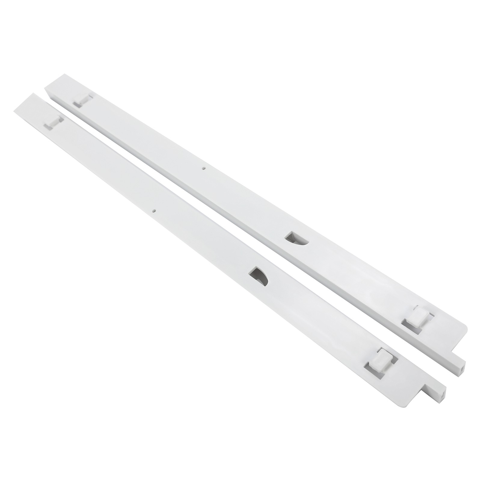 White Left Meat Pan Hanger Slide Rail ABS For Frigidaire Refrigerator 240530601