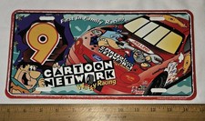 Cartoon Network Wacky Racing License Plate Huckleberry Hound Fred Flintstone