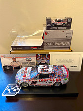 2022 Austin Cindric 2 Discount Tire 1:24 Daytona Win Autographed