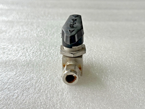 “D‑PRO V82B‑D‑8M‑Stainless Steel 2‑Way Ball Valve, 8 mm DK‑LOK, 3000 PSI, SS316 - Picture 4 of 7