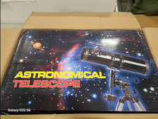 6 inch 150 mm 750 Reflector Newtonian astronomical telescope EQ3 US