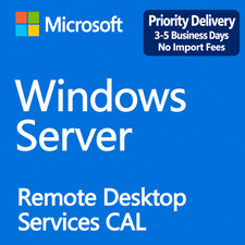 Remote Desktop User  Device RDS CALs for Windows Server 2025, 2022  2019
