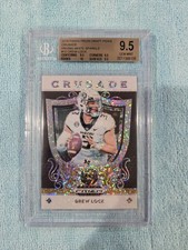 2019 Panini Prizm Draft Picks DREW LOCK White Sparkle Crusade /15 BGS 9.5