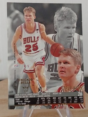 Fleer Ultra 1994-95 Steve Kerr Chicago Bulls NBA Basketball Card #26