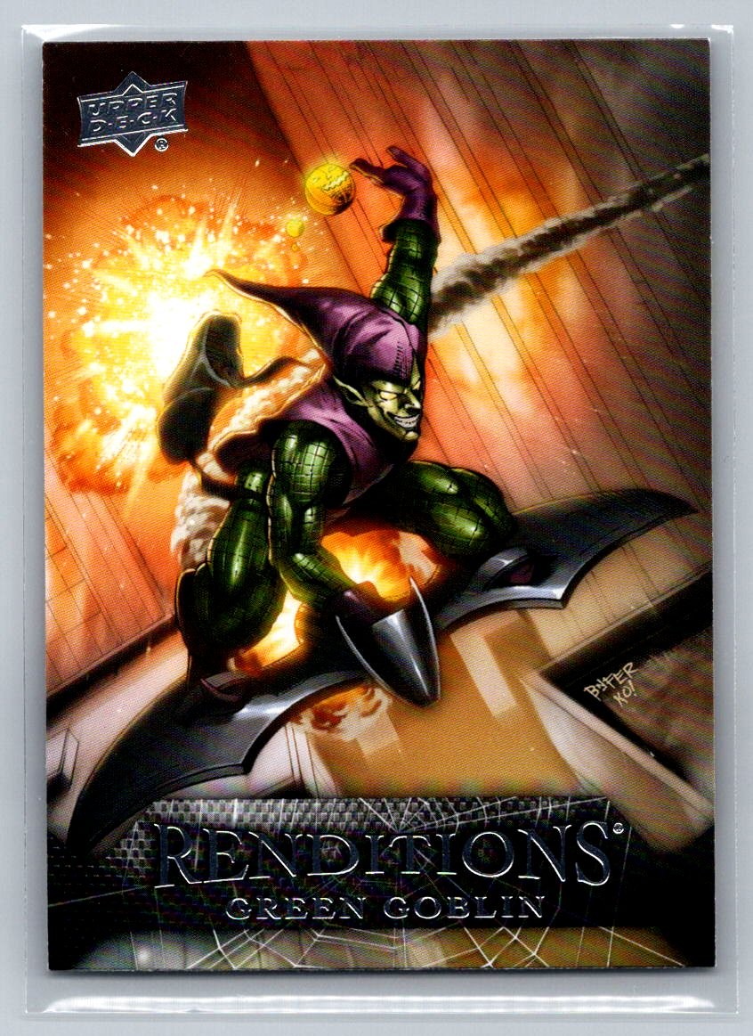 2024 Upper Deck Marvel Spider-Man Renditions #2 Green Goblin