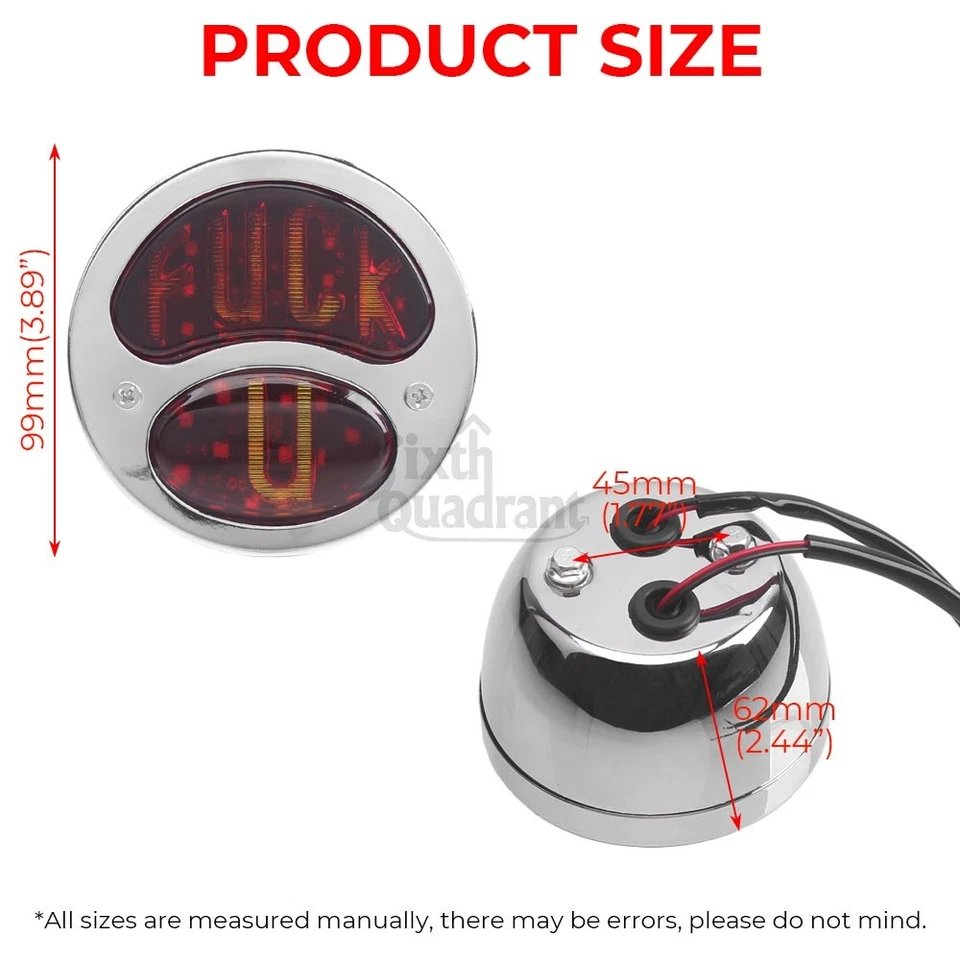 Luz trasera de freno retro cromada apta para Ford modelo A/AA base personalizada 1928-1931 Foto 2 de 4