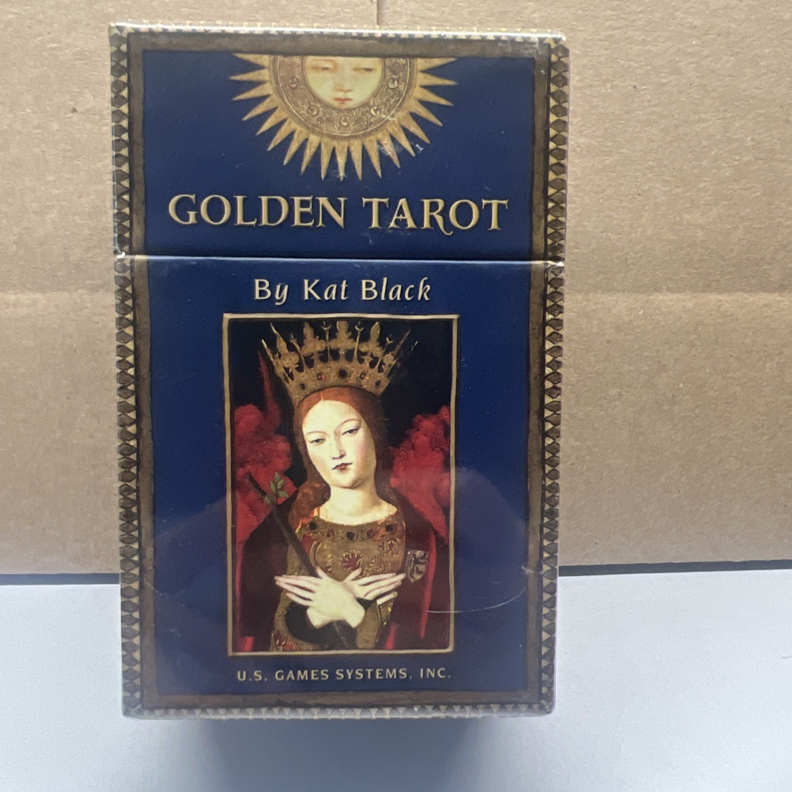 Golden Tarot Deck with 120-Page Guidebook – New Mixed Media Edition