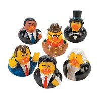 Us President Rubber Ducks - 12 Pcs, New, Free Shipping Us President Rubber Ducks - 12 Pcs, New, Free Shipping