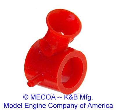 COX ENGINE .049 Medallion VENTURI Carburetor Original Red  86-c0502