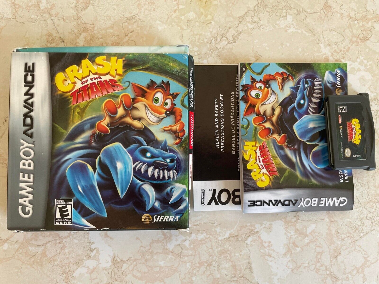 Crash of the Titans (Game Boy Advance) - Information