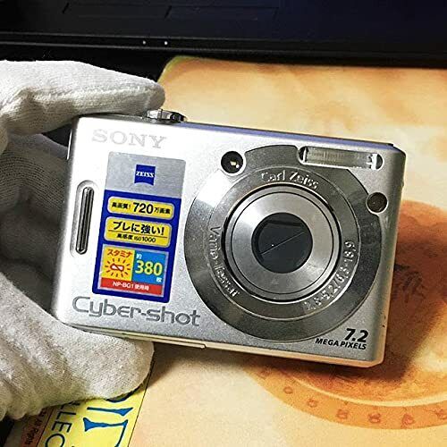 Sony Cyber-shot DSC-W35 7.2MP Digital Camera - Silver for sale 