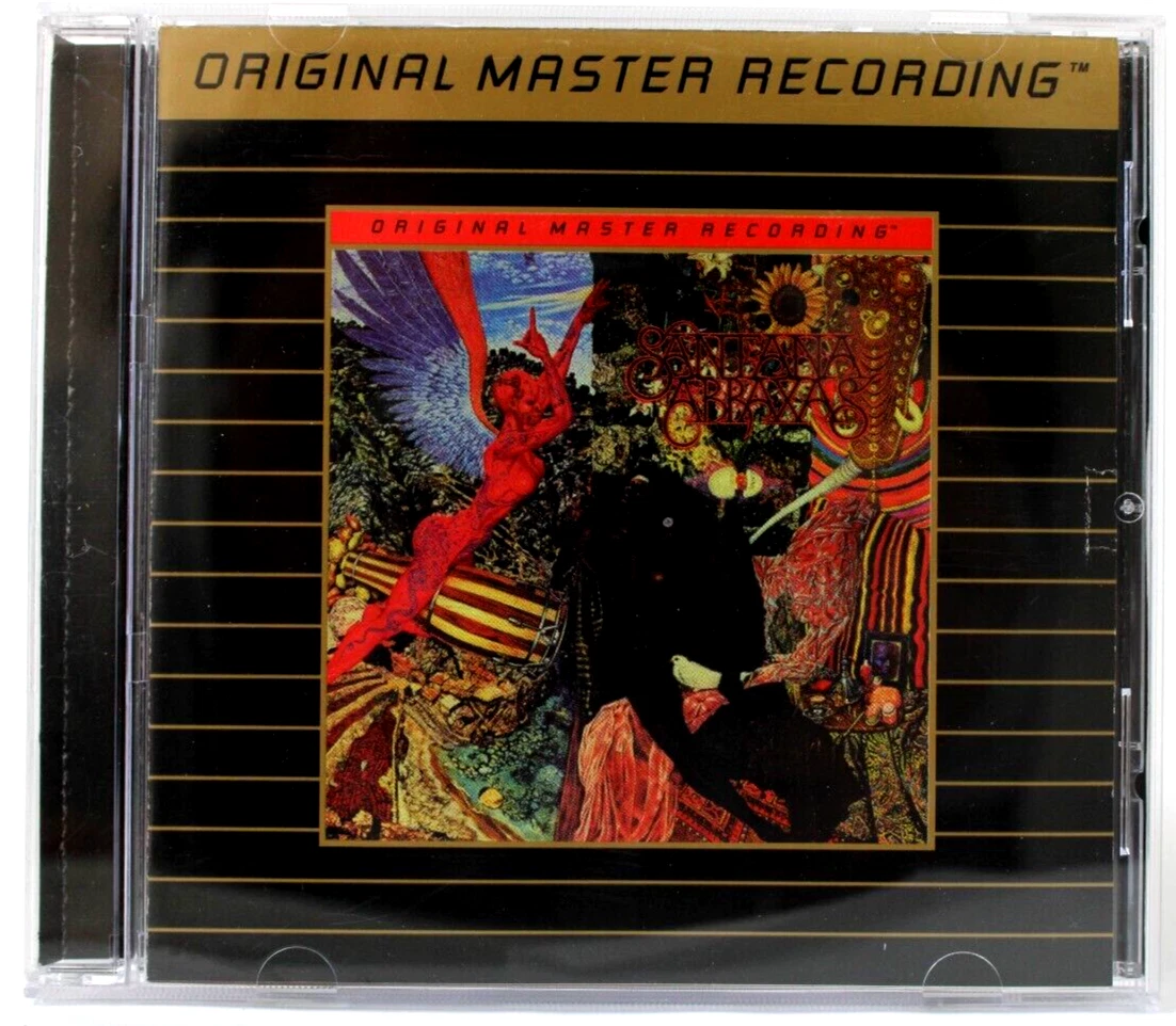 Abraxas Santana Mobile Fidelity Sound Lab CD UDCD 552 24Karat Gold