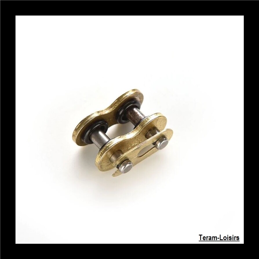 Quick Attach Gold Rivet for Chain PAS 520H + O-Rings XRing NEW