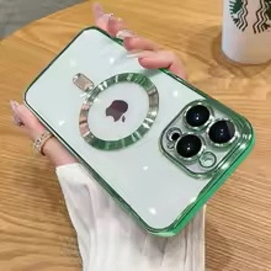 Cover Magsafe per Iphone 17 16 15 14 13 12 11 proCustodia Protezione originale - Immagine 3 di 4