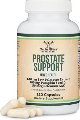 Prostate Support Supplement for Men'S Health (120 Capsules) One Serving per Day 