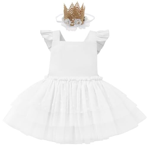 Toddler Baby Girl Birthday Party Outfit Princess Tulle Tutu 06 Months
