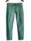 Just Black Women’s Stretch Green Casual skinny  Pants 28P — photo 1