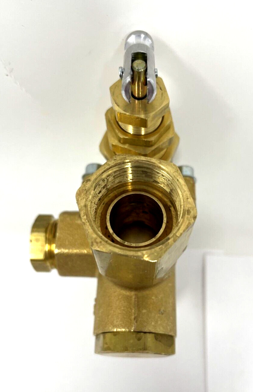 GAS AIR COMPRESSOR PILOT UNLOADER VALVE 145/175 PSI, 5/8''  INVERTED FLARE INLET
