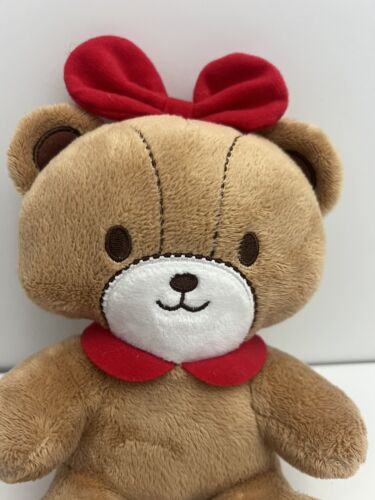 Build a Bear Sanrio Hello Kitty Holiday 2023 Tiny Chum Mini 8" Plush w/ Red Bow - Picture 2 of 13