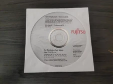 * Windows 7 Professional 32 Bit * 2015 - Fujitsu OS - Recovery DVD * No Key *