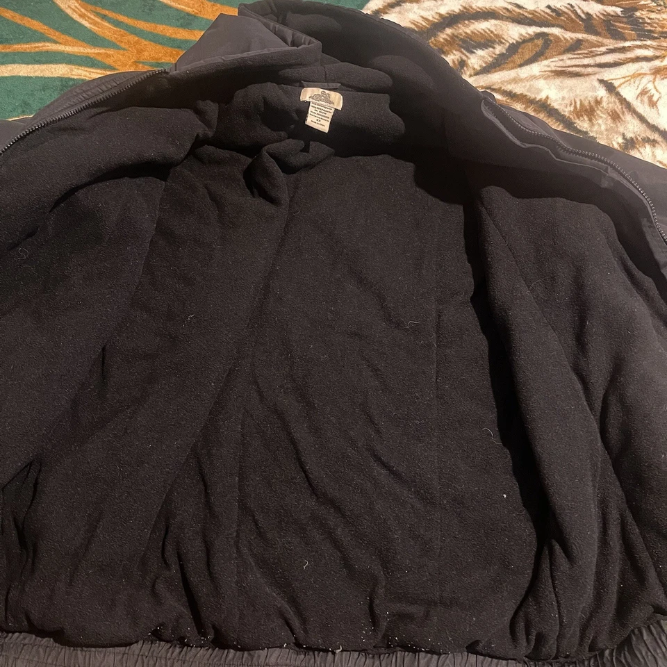 BB Dakota Jacket Women 2X Black Full Zip Hooded Coat Heavyweight Solid Casual - Image 4 of 4