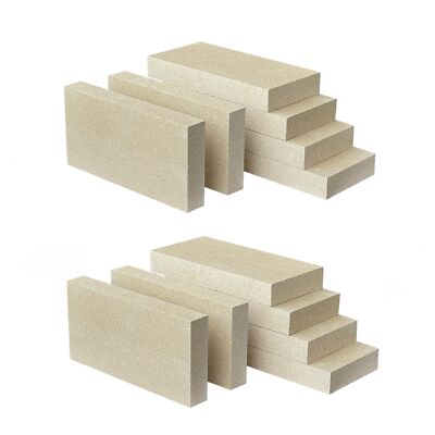 Woodstove Firebricks, Upgrade Fire Bricks for US Stove FBP6, Size 9'' x 4-1/2''...