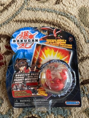 Bakugan Booster Pack Series 1 2007 - RED #1231 - SEALED VINTAGE -