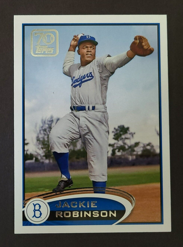 1996 Topps Jackie Robinson Brooklyn Dodgers #42 Los Angeles - Foto 4