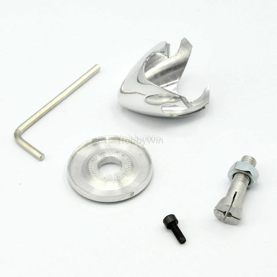 4 Slot 44mm /1.75in Aluminum Spinner for 3.17mm shaft motor RC Model Airplane - Image 3 of 4