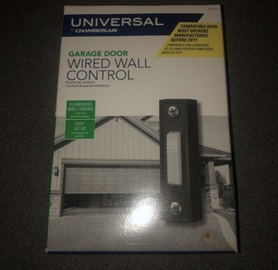New Chamberlain DB100 Universal Garage Door Wall Button Control (5 ...