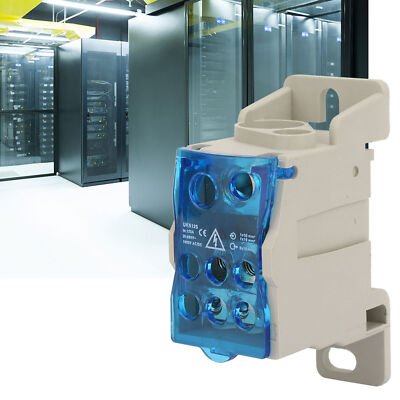 Din Rail Terminal Block Distribution Box High Temperature Resistant For Power US