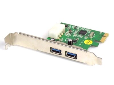 USB 3.0 PCI-Express x1 Card Karte zum Nachrüsten BL-1042-2A ASM1042, BULK