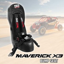 Can-am Maverick X3 R Middle Bump Seat W Black 4-point Harness Button Release