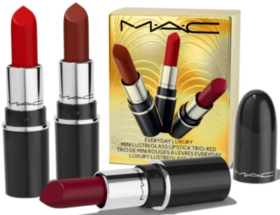 みっこ様 3本セット ルクスリップ LUXlip 7g RD103 レッド MAC 3-Pc. Everyday Luxury Mini Lustreglass Lipstick Set: RED | eBay