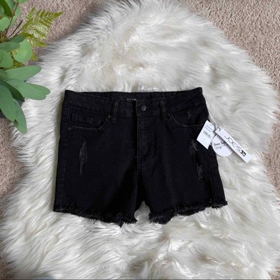 NWT Joe s The Markie Black Girl Shorts Size 12