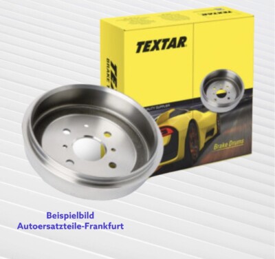 2x TEXTAR 94005400 Bremstrommeln FORD FIESTA (GFBT), (FBD) + Kasten (FVD) (WFVT)