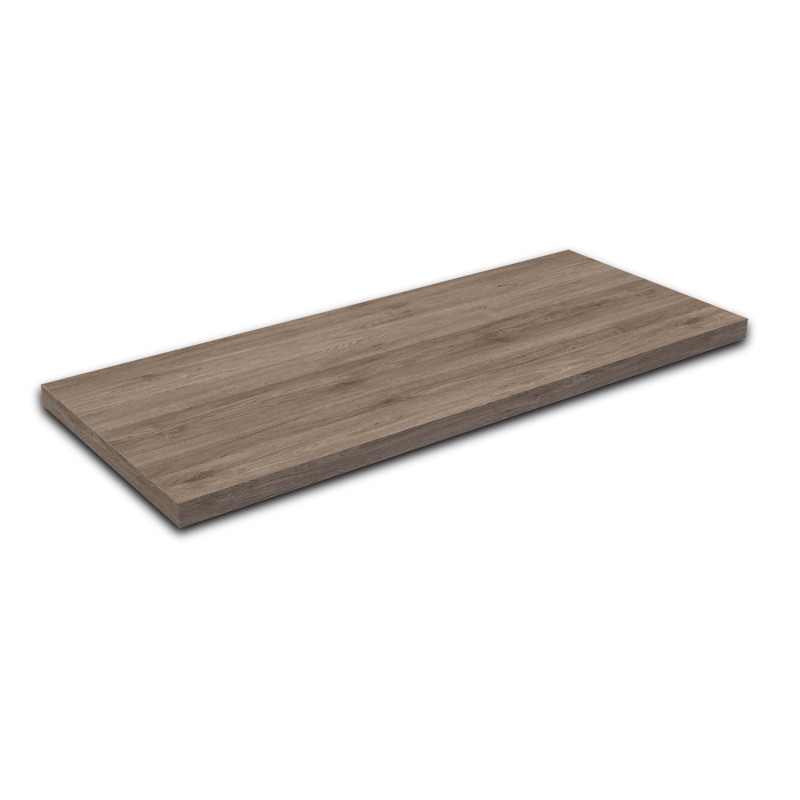 Étagère de lavabo en bois San Marco Terra Stratifié, rangement vasque et meuble de salle de bain