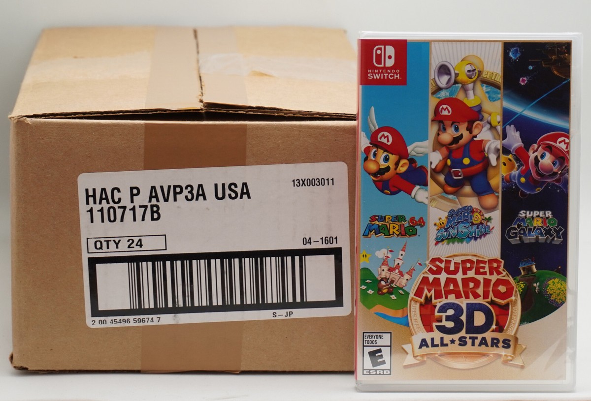 Nintendo Switch Super Mario 3D All-Stars NTSC US Sealed Physical