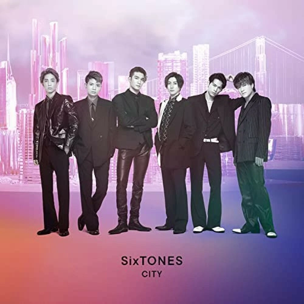 New SixTONES CITY First Limited Edition CD Photobook Japan SECJ-39 4547366538861