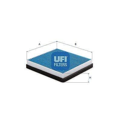 UFI Filters Innenraumluftfilter 53.052.00 - Für Saubere Luft Im Auto